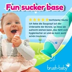 Brush-Baby BabySonic, brosse à dents sonique pour enfants, marine, 0-3 ans, 1 pièce