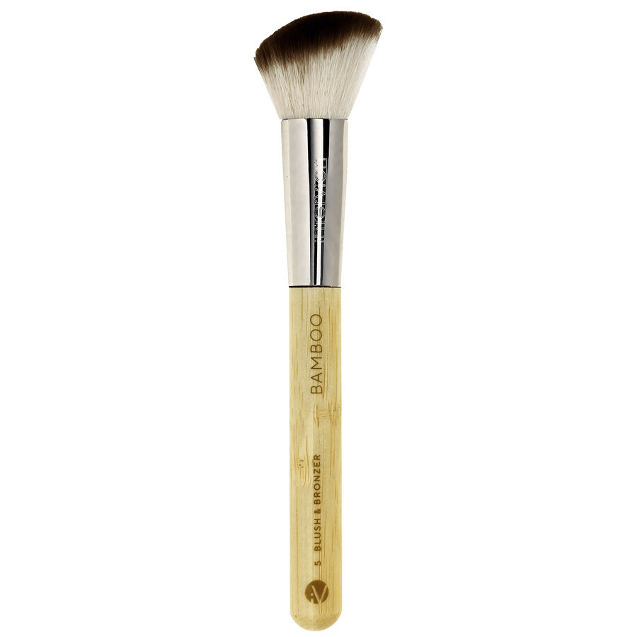 Inter-Vion, bamboe blush- en bronzerborstel, 1 stuk