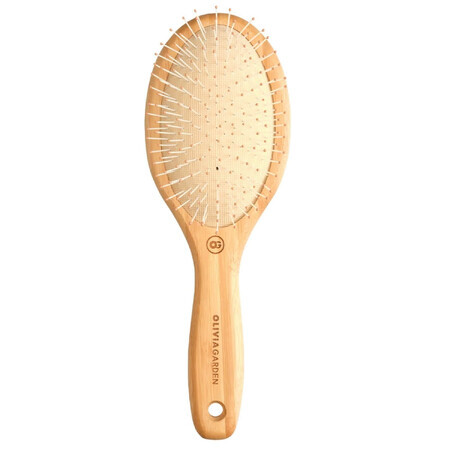 Olivia Garden Healthy Hair, brosse en bambou pour massage du cuir chevelu, ventilée, HH-P5, 1 pièce