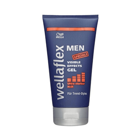 Wella Wellaflex Men, ultrasterke haargel, zichtbare effecten, 150 ml