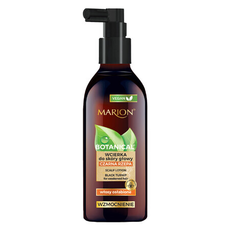 Marion Botanical, versterkende kruidenhoofdhuidlotion, zwarte raap, 150 ml