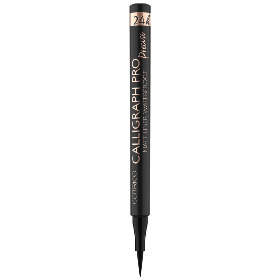 Catrice Calligraph Pro Precise 24h, eye-liner waterproof, mat, n° 010 noir, 1,2 ml