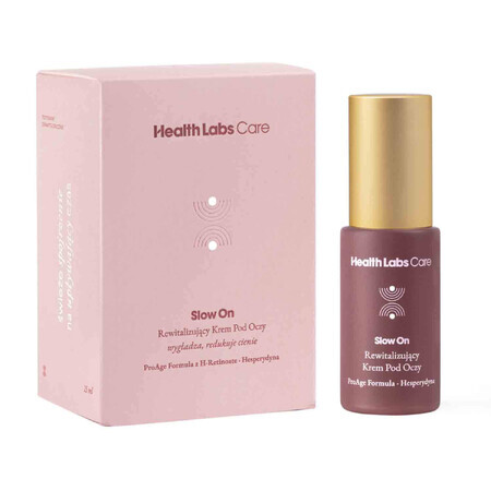 Health Labs Slow On, revitaliserende oogcrème, 15 ml