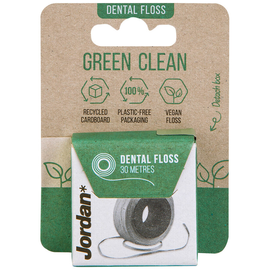 Jordan Green Clean, ecologische tandzijde, 30 meter