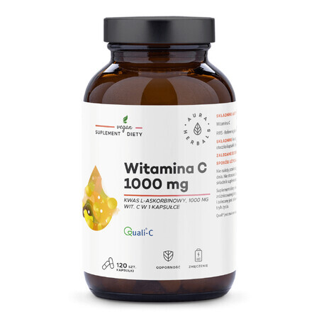 Aura Herbals Vitamine C 1000 mg, 120 capsules