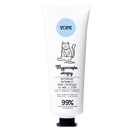 Yope Restful Feet, Natural Refreshing Foot and Leg Cream, 75ml