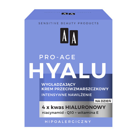 AA Hyalu Pro-Age, gladmakende anti-rimpel dagcrème, 50 ml