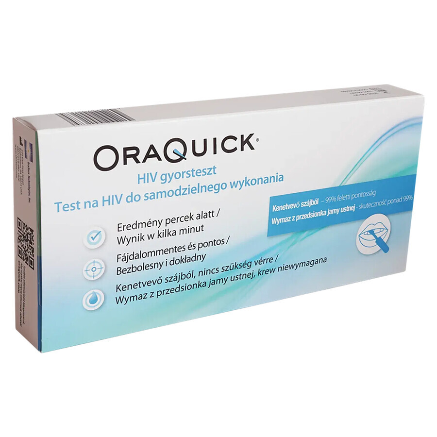 Oraquick, DIY HIV-test, 1 stuk