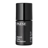 Paese Expert Matt Foundation, gespecialiseerde matterende foundation, 500W Lichtbeige, 30 ml