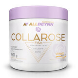 Allnutrition Alldeynn CollaRose Fish, frambozen-aardbeiensmaak, 150 g