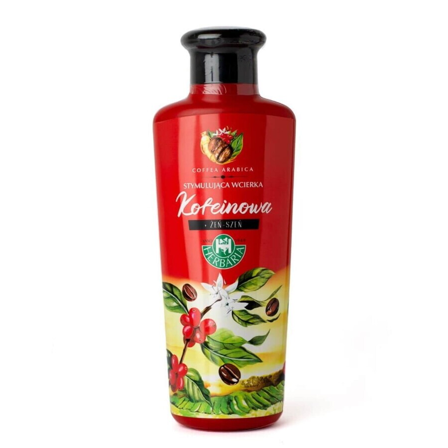 Herbaria Banfi, frecare pentru scalp cu cofeină, ginseng, 250 ml