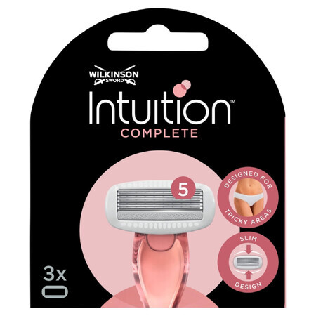 Wilkinson Sword Intuition Complete Razor Cartridges 3 pcs