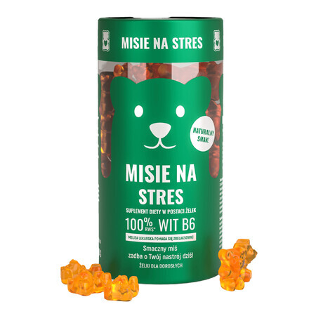 Noble Health Misie Na Stres, gelei, 300 g