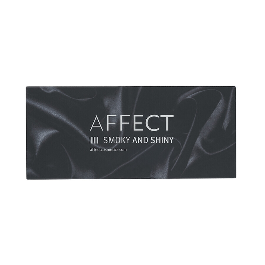 Affect, palette de fards à paupières, Smoky et Shiny, 10 x 2,5 g