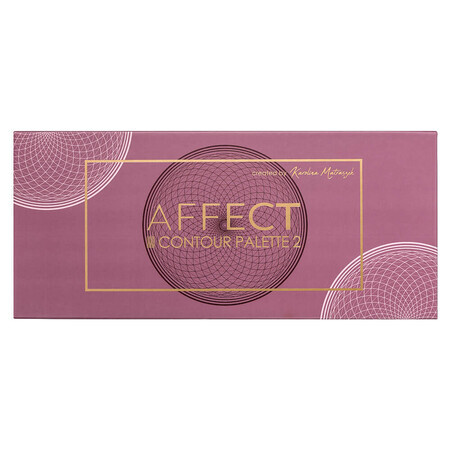 Affect, paleta de conturare, Contour Palette 2, 3 x 5 g