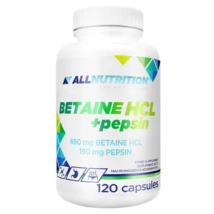 Allnutrition Betaine HCl + Pepsin, 120 capsules