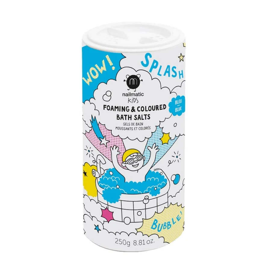 Kinder Badesalze amp; Schaumbad Set, Blaue Farben, 250g