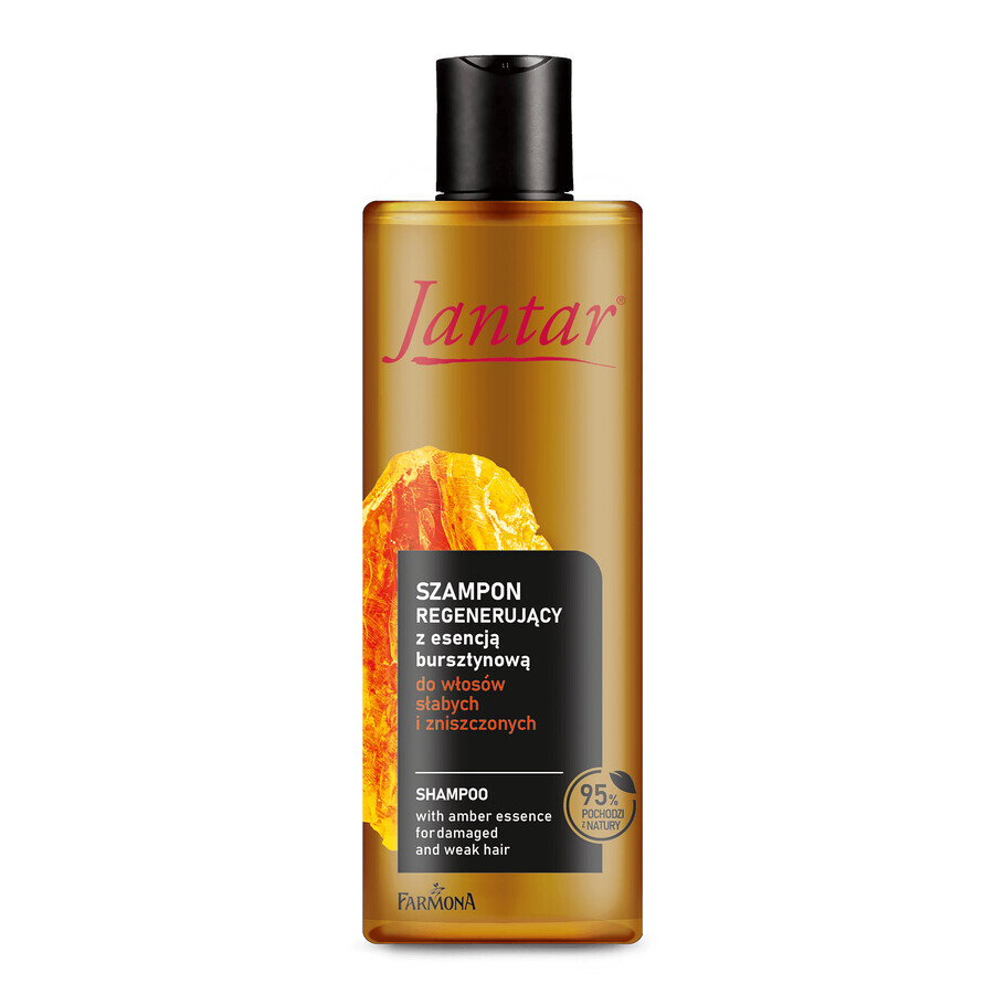 Farmona Jantar, regenererende shampoo met amberessentie, zwak en beschadigd haar, 300 ml