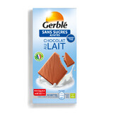 Chocolat au lait Glucoregul, 80 g, Gerble