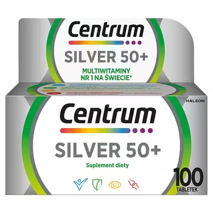 Centrum Zilver 50+, 100 tabletten