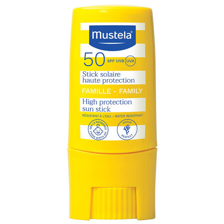 Mustela Sun Fun In The Sun set, zonnebrandmelk, SPF 50+, 100 ml + zonnebrandstick, SPF 50, 9 ml