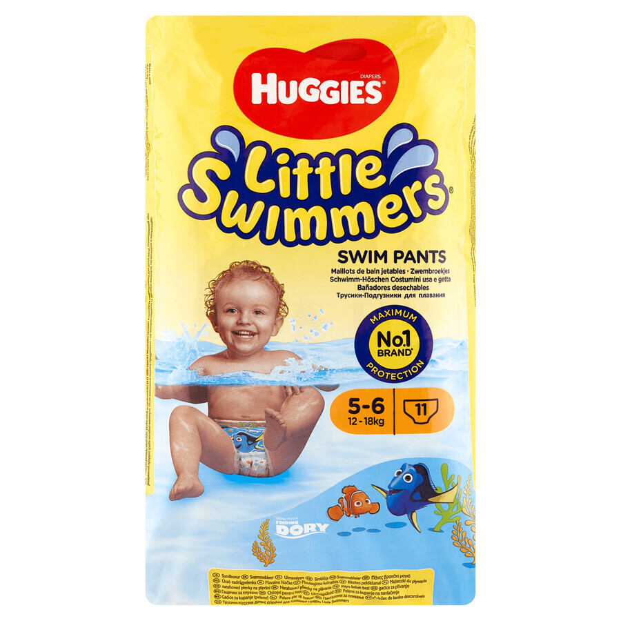 Huggies, Pannolini Ultra Assorbenti, Misura 5-6 - Confezione da 11