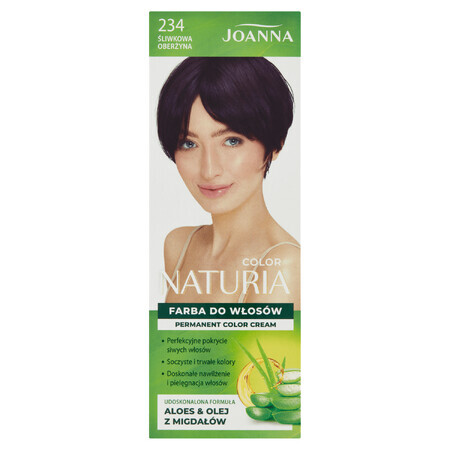 Joanna Naturia Color, teinture capillaire, 234 prune aubergine