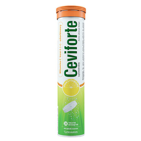 Ceviforte, vitamine C 1500 mg, 20 bruistabletten