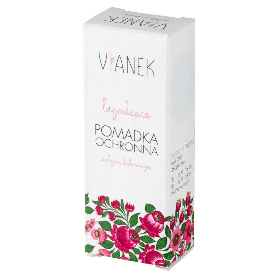 Vianek, soothing and protective lipstick, 4.6 g