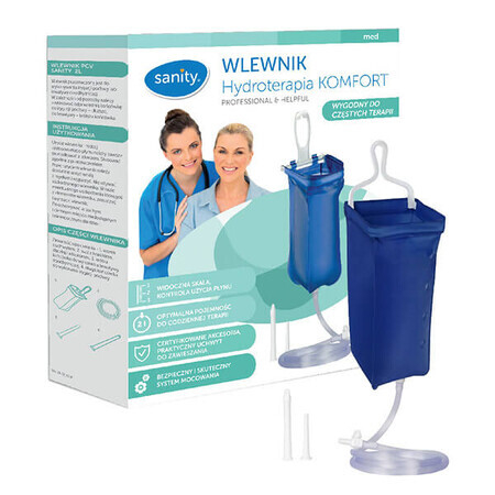 Sanity Hydroterapia Komfort, PVC-inlaat, 2 L