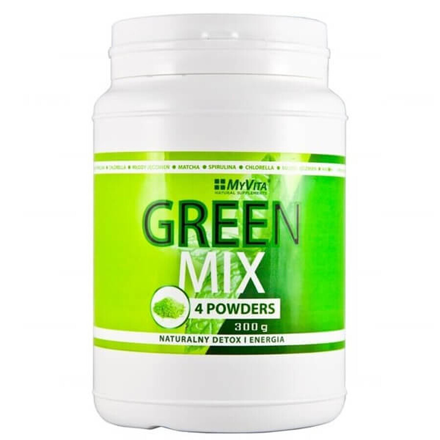 MyVita Green Mix 4 Poeders, 300 g