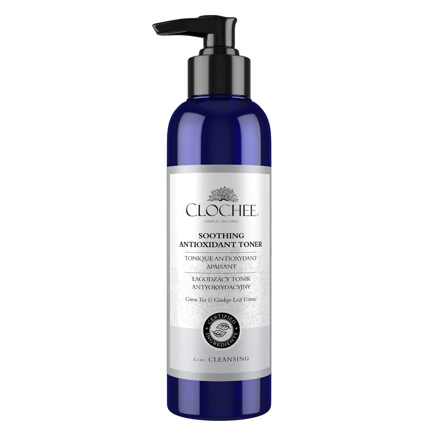 Tonico Antiossidante Clochee - Cura Calmante della Pelle, 250ml