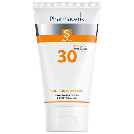 Pharmaceris S, Sun Body Protect, beschermende, hydraterende emulsie voor zonnebaden SPF 30, 150 ml