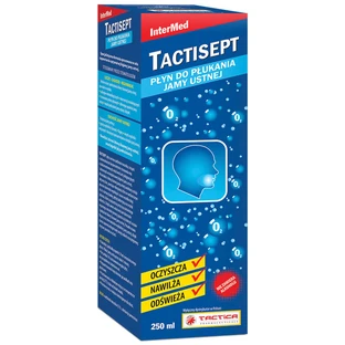 Tactisept Płyn do płukania jamy ustnej, 250 ml