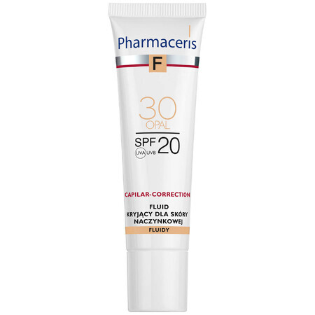 Hautkorrektur-Fluid für empfindliche Haut Capilar-Correction, SPF 20, 30 Opal, 30ml