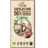 Biologische donkere chocolade 56% cacao, 100g, Pronat