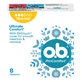 OB ProComfort, hygiënische tampons, Normaal, 8 stuks