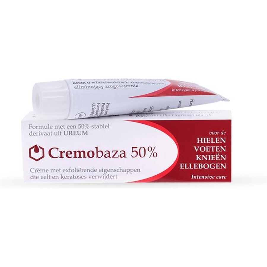 Cremobase 50%, exfoliërende crème voor het verwijderen van keratosen, 30 g