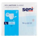 Seni Active Classic, absorberende slipjes, Large, 110-135 cm, 10 stuks