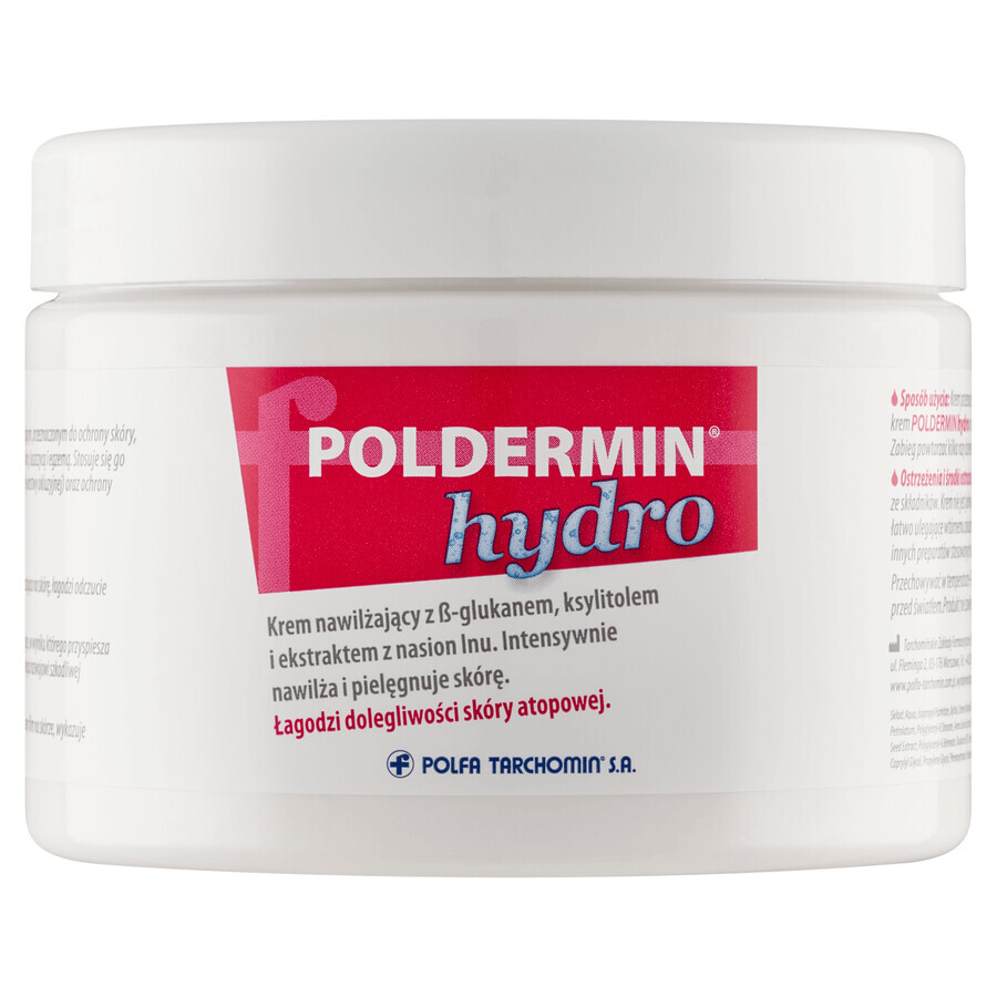 Poldermin Hydro, vochtinbrengende crème, 500 ml