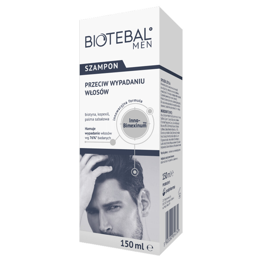 Biotebal Men, shampoo against hair loss, 150 ml