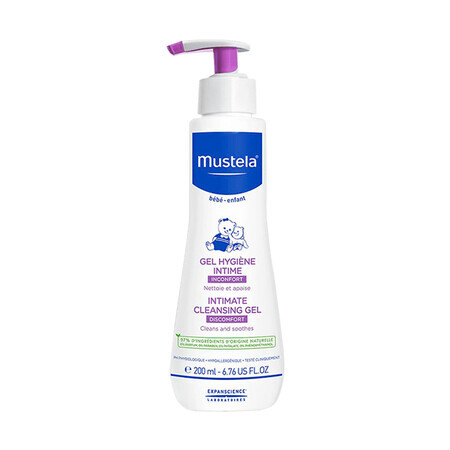 Mustela Bebe Enfant, intieme hygiënegel voor kinderen en baby&#39;s, 200 ml