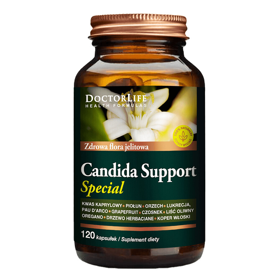 Doctor Life Candida Support Special, 120 capsules