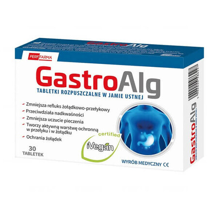 GastroAlg, 30 orodispergeerbare tabletten