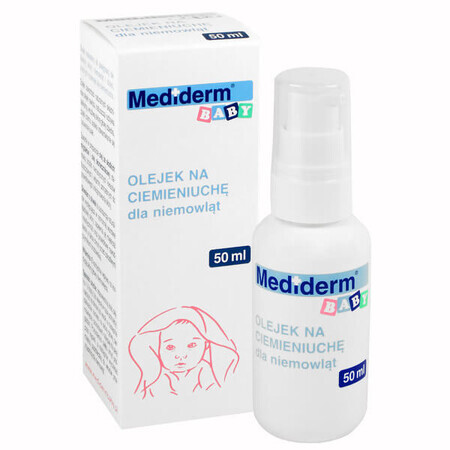 Mediderm Baby, wiegkapolie voor baby&#39;s, 50 ml