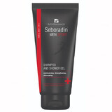 Seboradin Men Sport, Shampoo and gel 2 in 1, 200 ml