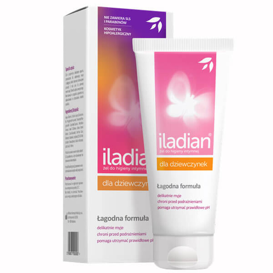 Iladian, intieme hygiënegel voor meisjes, 150 ml