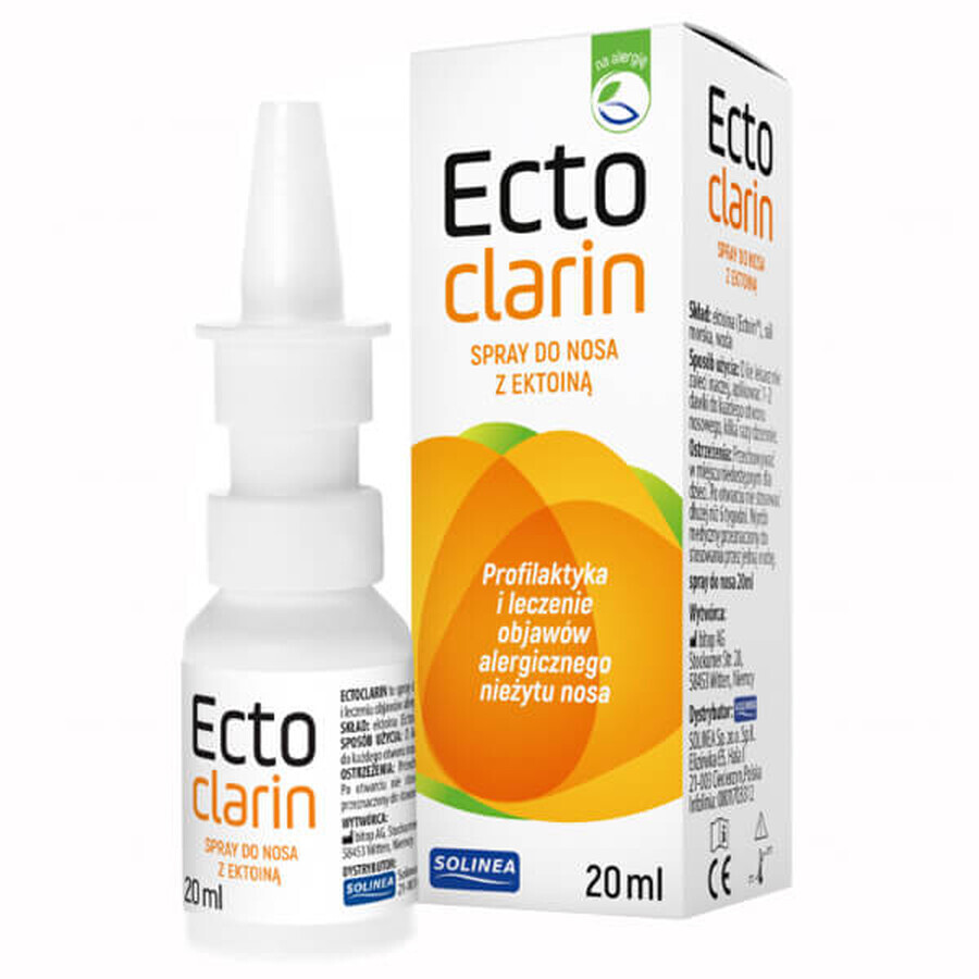 Ectoclarin, nasal spray with ectoine, 20 ml