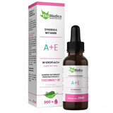 EkaMedica Synergie van vitamine A + E, druppels, 30 ml KORTE DATUM