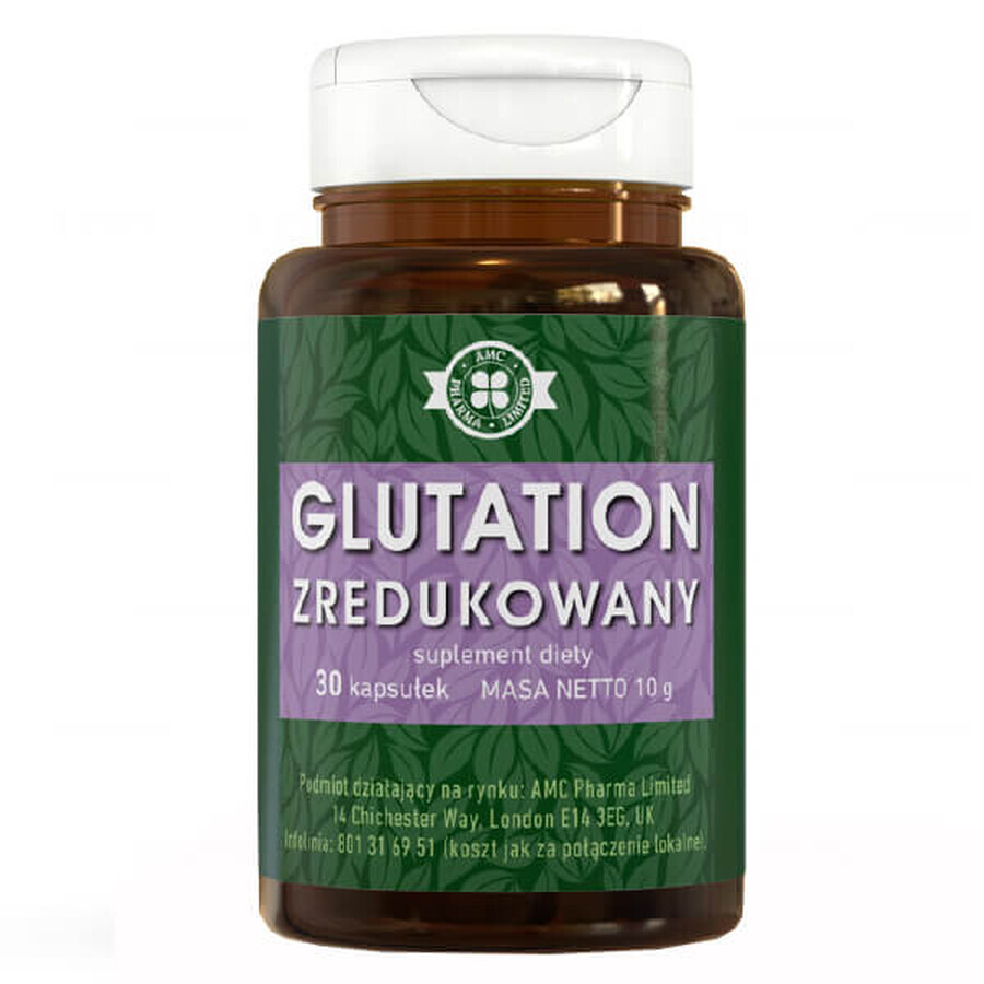 AMC Pharma, Glutathion réduit, 30 gélules